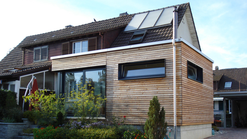  Anbau Holz