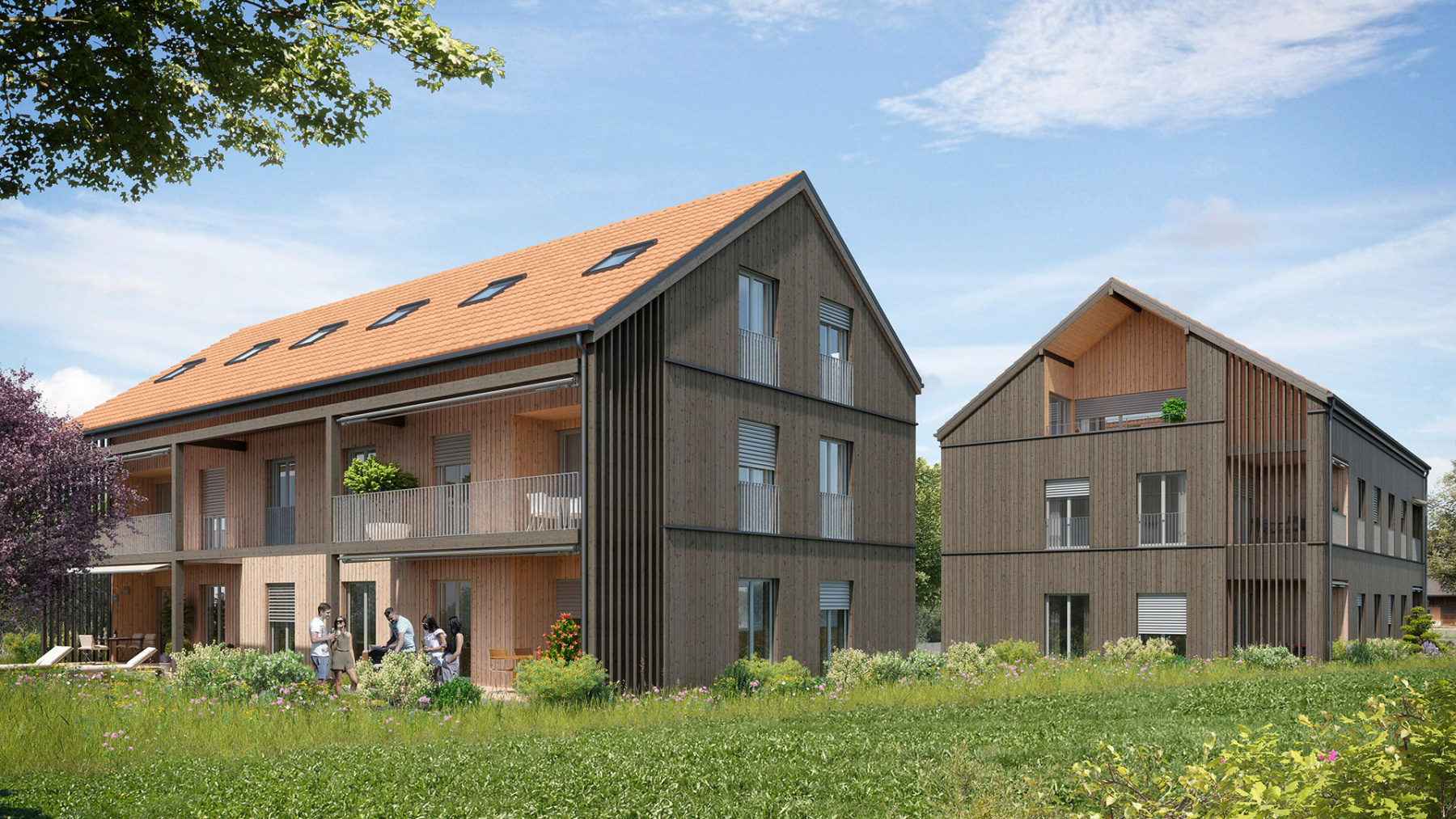 Tag der offenen Tür Überbauung Woodcakes